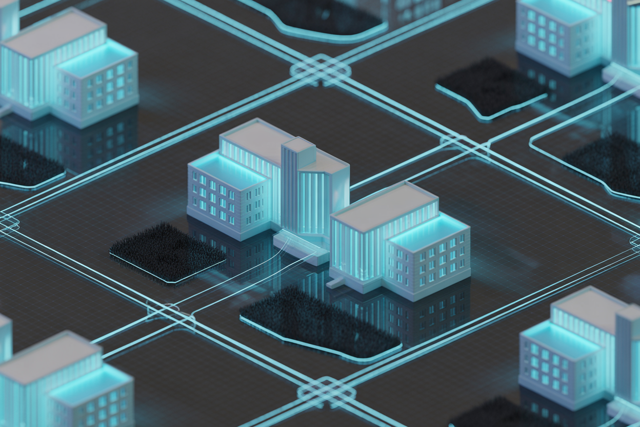 校园数字孪生3D模型展示