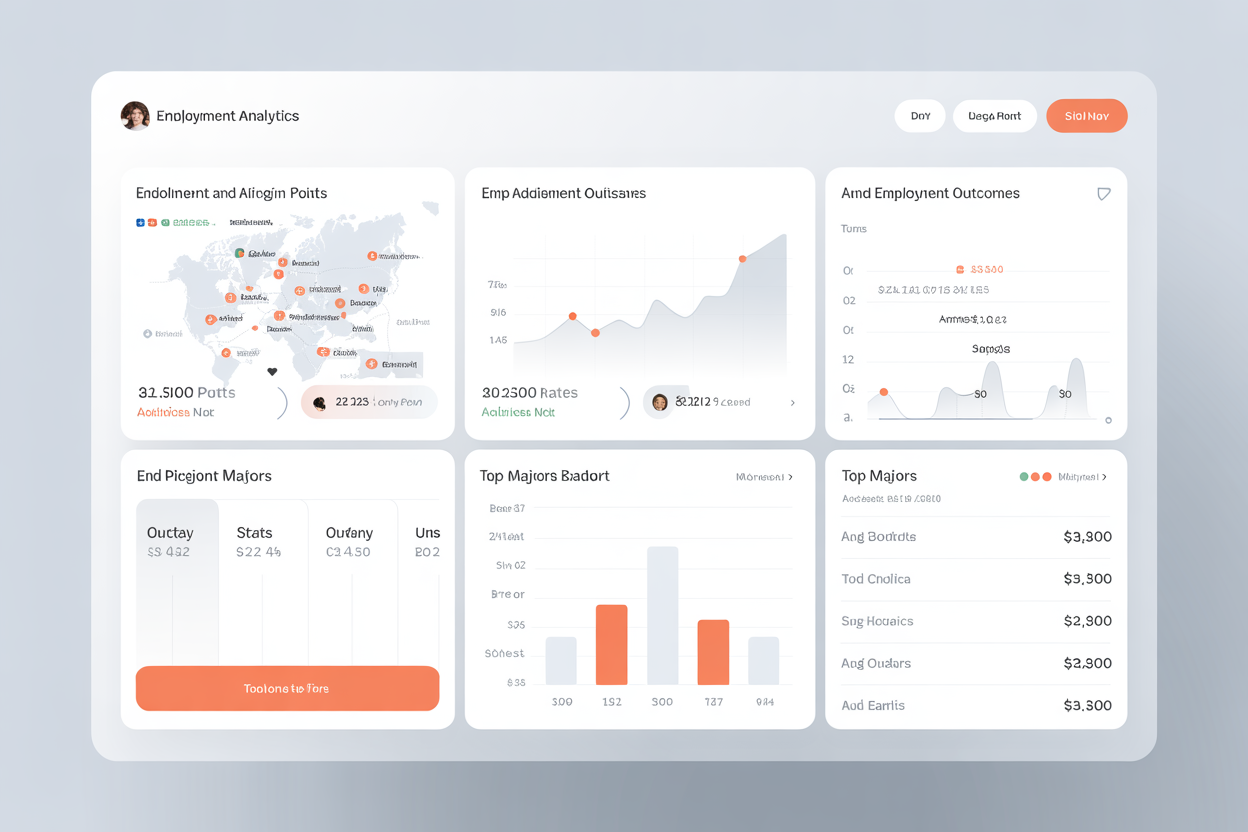 数据驱动的迎新与就业