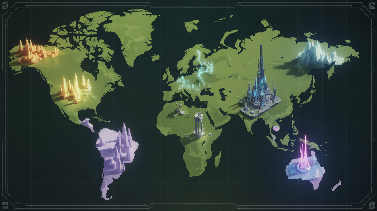 PetVerse World Map