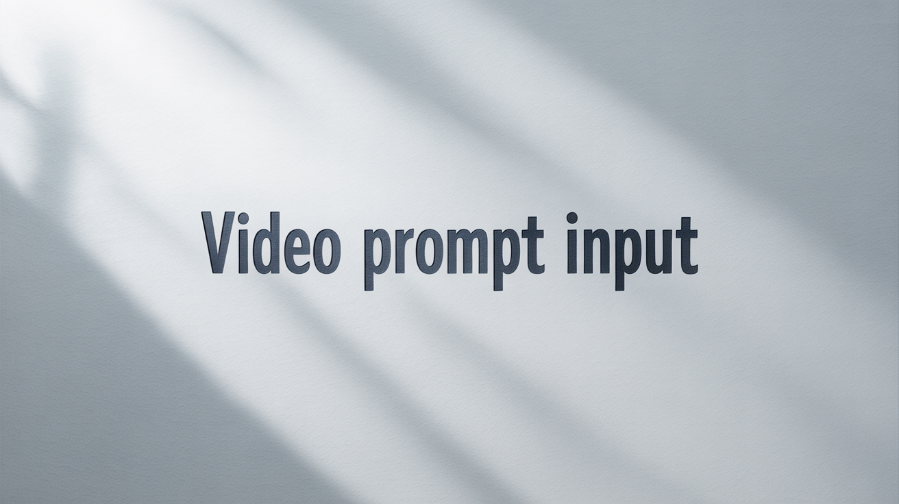 Text to Video - Before