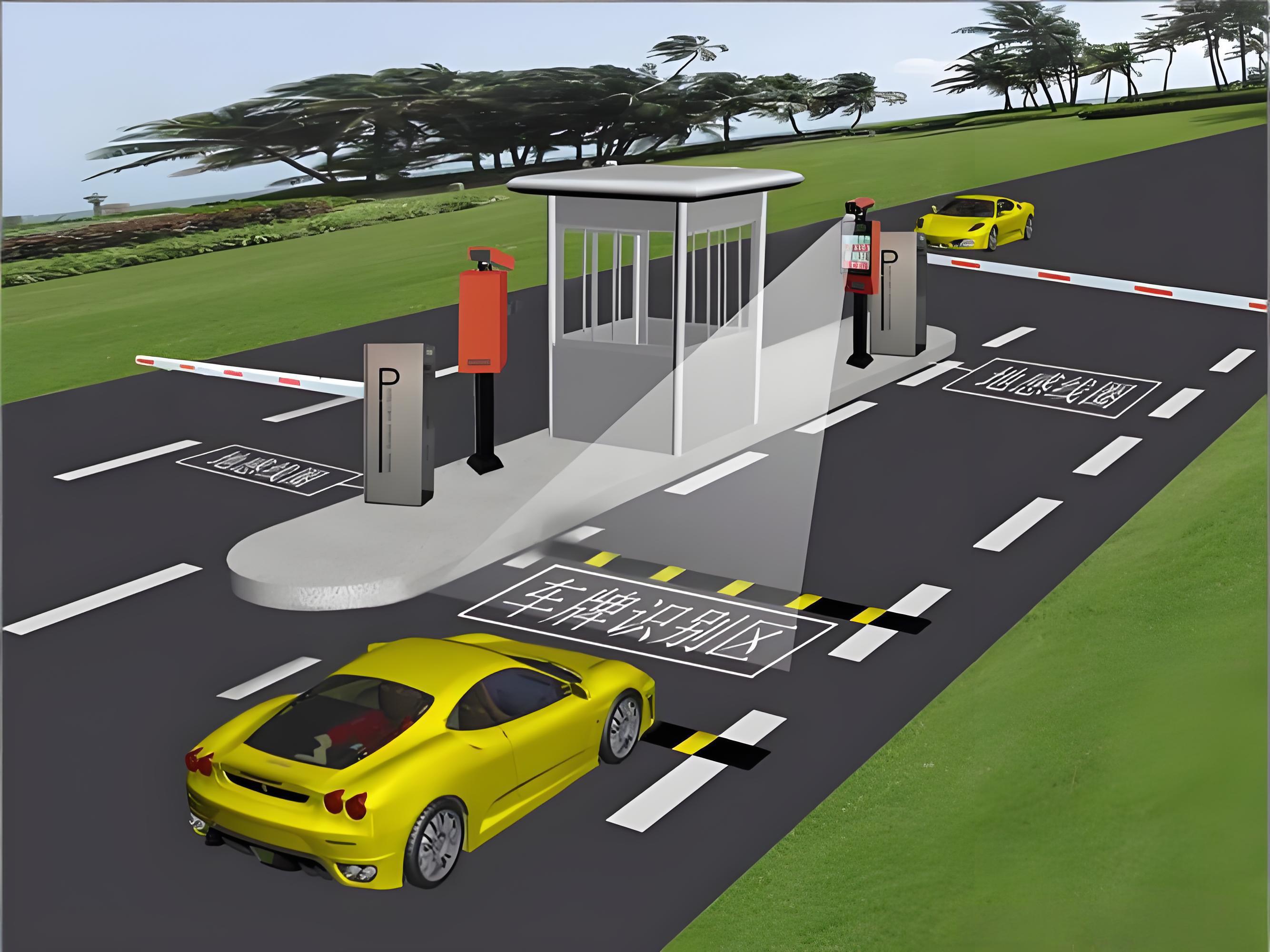 城市商业综合体智能停车与门禁项目